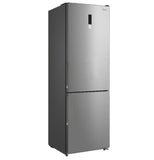 Midea 321L Fridge Freezer Stainless Steel