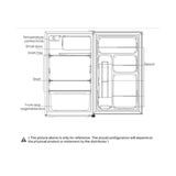 Midea 123L Bar Fridge