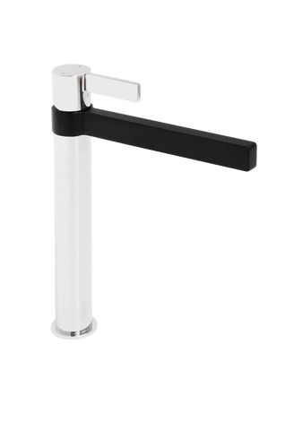 MARTINI EXTENDED BASIN MIXER MATTE BLACK/CHROME