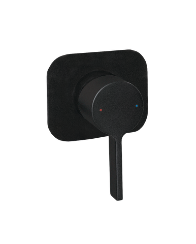 MARTINI SHOWER MIXERSET FULL MATTE BLACK