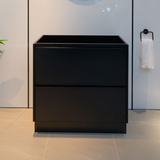 PLYWOOD POLO 750 DARK OAK FLOOR STANDING VANITY - BASE ONLY