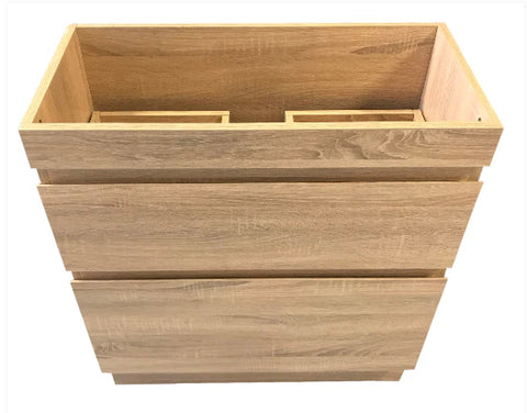 PLYWOOD LIGHT OAK SLIM VANITY 600x360 - BASE ONLY