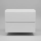 PLYWOOD NELSON 800 WHITE WALL HUNG VANITY - BASE ONLY