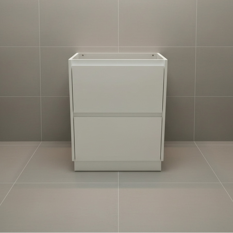 PLYWOOD POLO 1000 WHITE FLOOR STANDING VANITY - BASE ONLY
