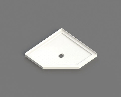 Shower Tray Diamond Centre Waste 1000mm