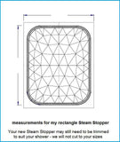 Rectangle Steam Stopper 1200X900