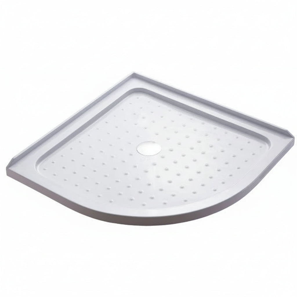 TONDO ROUND SHOWER TRAY CENTRE WASTE 900x900