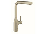ESSENCE NEW KITCHEN MIXER WITH PULL-OUT SPRAY BRUSHED NICKEL