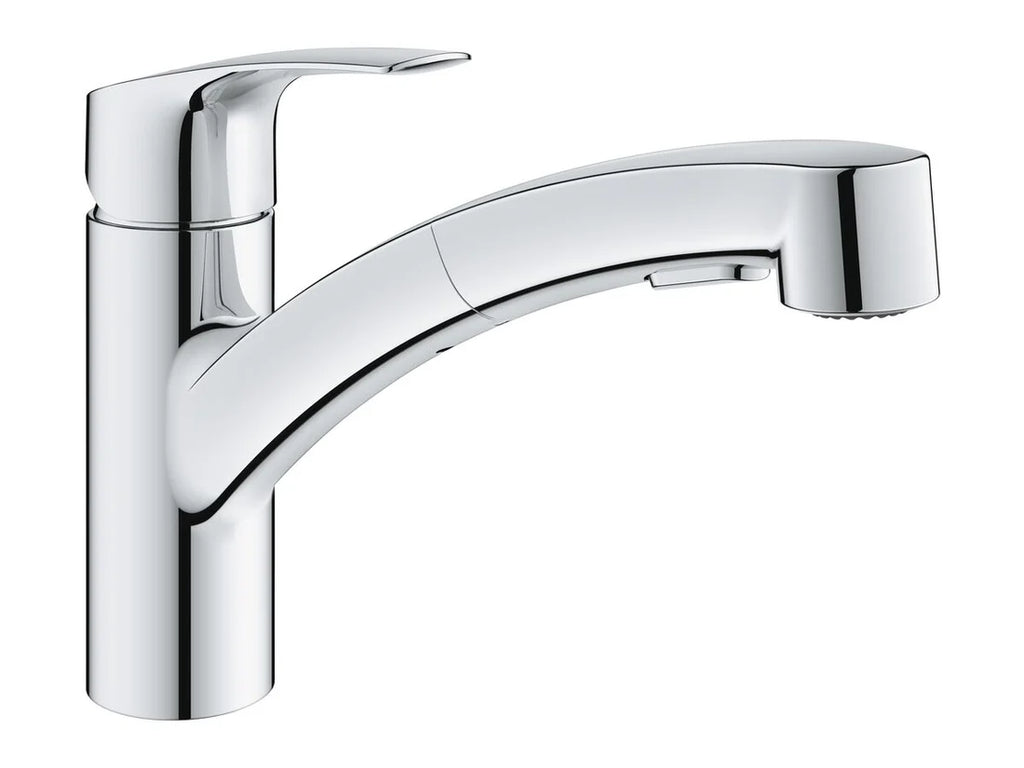 EUROSMART NEW KITCHEN MIXER WITH PULL-OUT SPRAY CHROME