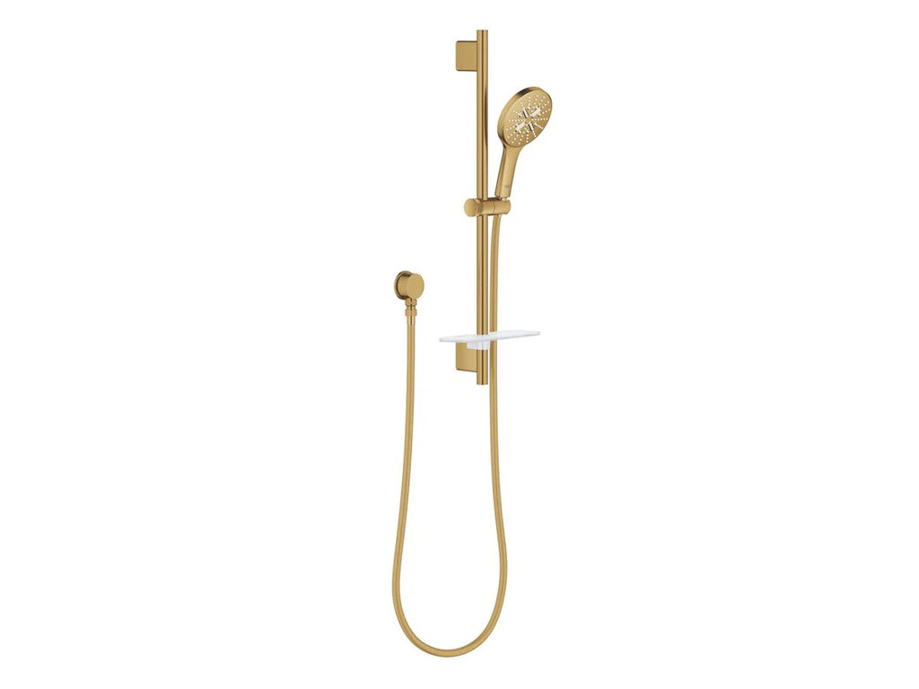 RAINSHOWER SMARTACTIVE SLIDE SHOWER ROUND HARD BRUSHED COOL SUNRISE