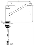 METHVEN Glide Sink Mixer - Lead Free
