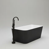 MASSIMO BLACK FREE-STANDING BATHTUB 1500