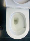 COSIMA MATT-WHITE TOILET SUITE -PURE RIMLESS