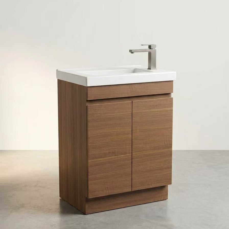 PLYWOOD 600 RIVIERA OAK SLIM 2 DOOR WITH CERAMIC TOP