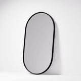 FRAMED OVAL MIRROR 700mm x 500