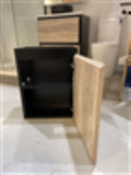 PLYWOOD 400mm PICCOLO WALLHUNG WHITE VANITY WITH CERAMIC TOP