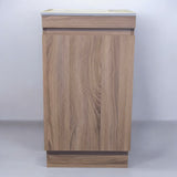 TAYLOR LIGHT OAK FLOORSTANDING VANITY 450MM
