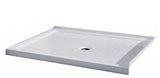 CUBO 1200 x 900 CHROME SHOWER, CENTRE WASTE