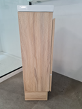 PLYWOOD 400mm YOLO FREESTANDING CABINET - LIGHT OAK