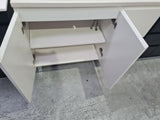 MDF 1200SB FLOORSTANDING GLOSSYWHITE WITH CERAMIC TOP