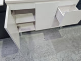 MDF 1200SB FLOORSTANDING GLOSSYWHITE WITH CERAMIC TOP