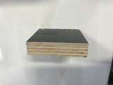 PLYWOOD 400mm BLACK-LIGHTOAK WALLHUNG VANITY WITH CERAMIC TOP