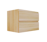 PLYWOOD NELSON 600 LIGHT OAK WALL HUNG VANITY - BASE ONLY