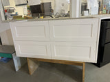 PLYWOOD 1200 HAMPTON WALL HUNG VANITY (DOUBLE BASIN) WITH CERAMIC TOP