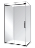 FRAMELESS 1200 x 900, CENTRE WASTE - BLACK