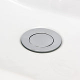 32/40mm FLIP TOP WASTE WITH OVERFLOW - CHROME