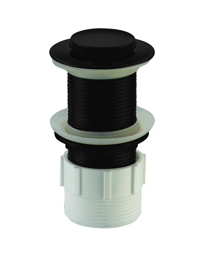 32mm POP UP WASTE WITHOUT OVERFLOW - BLACK