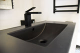 900MM CERAMIC WAVE TOP - BLACK