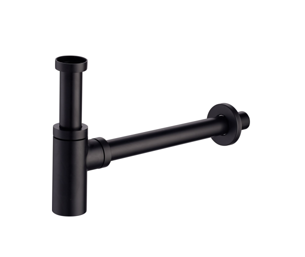 32mm MINIMAL ROUND BOTTLE TRAP - BLACK