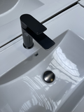 PAVIA BASIN MIXER GUN METAL - ALL PRESSURES