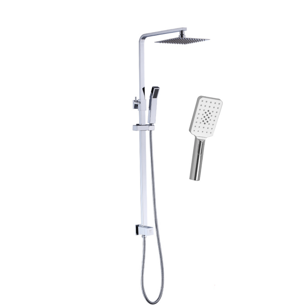 RAIN SHOWER - SQUARE CHROME