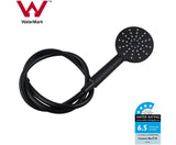 Black Round Shower Head & Hose Set