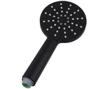 Black Round Shower Head & Hose Set
