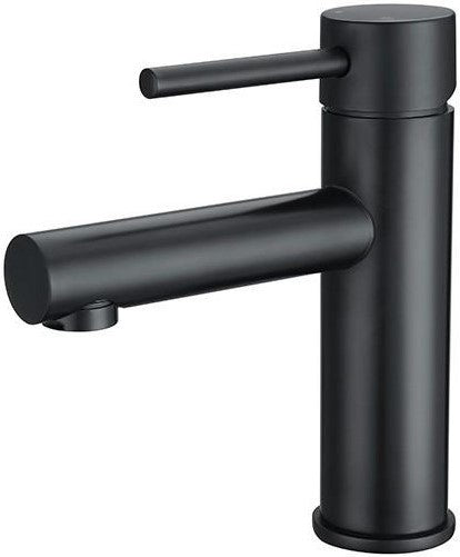 CECINA BASIN MIXER - MATTE BLACK - Bathroom Clearance