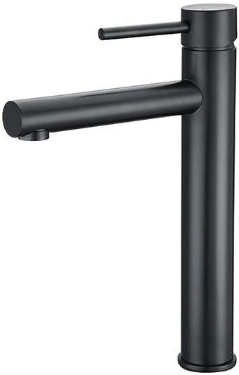 CECINA TALL BASIN MIXER - MATTE BLACK - Bathroom Clearance