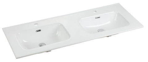 1200 CERAMIC TOP DOUBLE BASIN