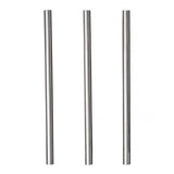 VERTICAL HEATED TOWEL RAIL - CHROME ROUND