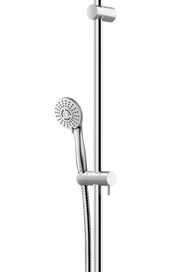 ROUND SHOWER RAIL CHROME