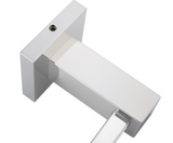 MIRO L-BAR HAND TOWEL HOLDER - CHROME - Bathroom Clearance