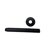 SHOWER CEILING ARM - MATTE BLACK FINISH 400MM - Bathroom Clearance