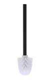 MIRO SQUARE TOILET BRUSH AND HOLDER - MATTE BLACK - Bathroom Clearance