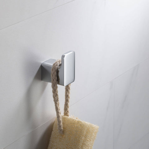 SQUARE ROBE HOOK - CHROME – Bathroom Clearance