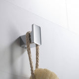 SQUARE ROBE HOOK - CHROME