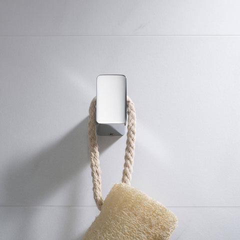 SQUARE ROBE HOOK - CHROME – Bathroom Clearance