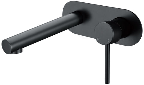 CECINA BATH SPOUT MIXER - MATTE BLACK - Bathroom Clearance