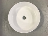 MATTE WHITE BASIN 400MM